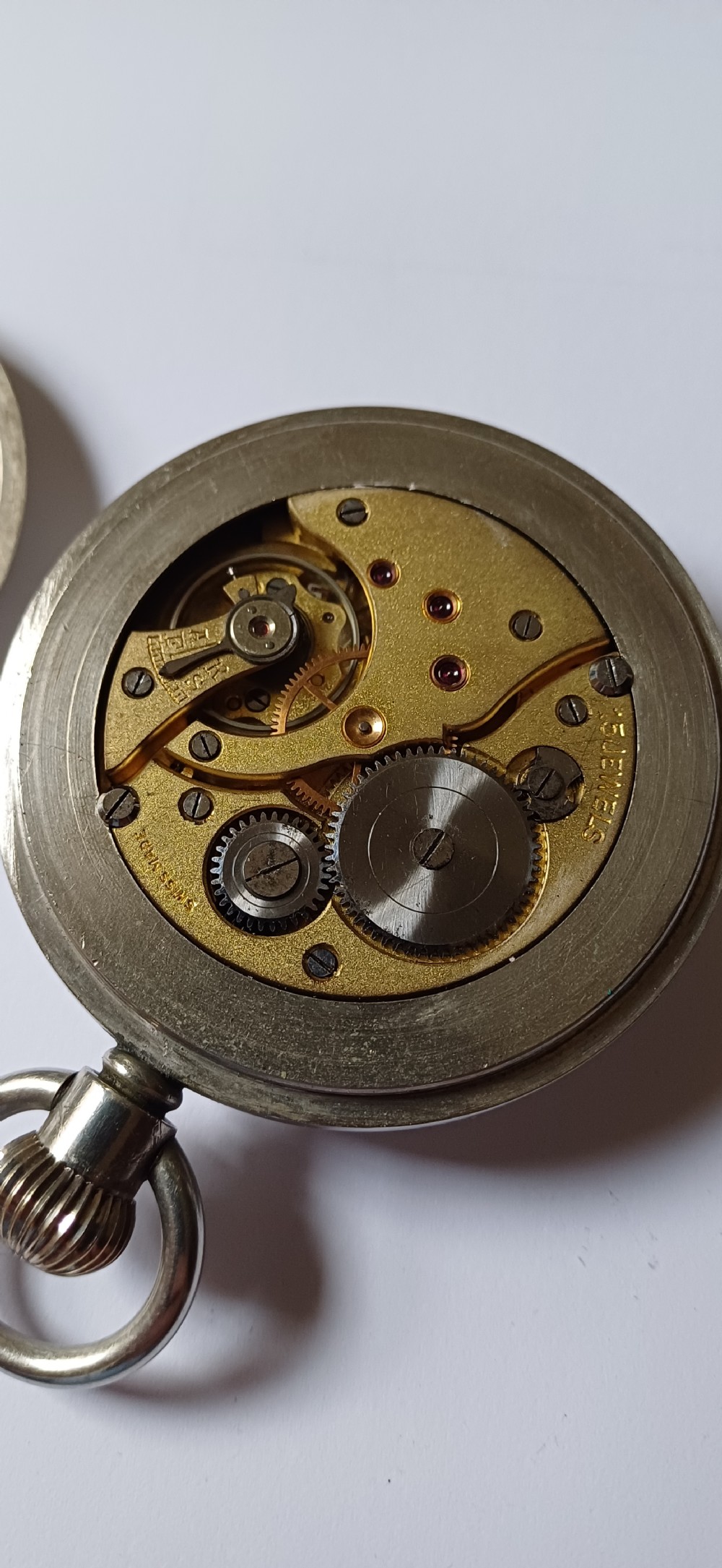 L.M.S. (London Midland Scotland) Stationmaster or Guards pocket watch, pre 1948 View XIV