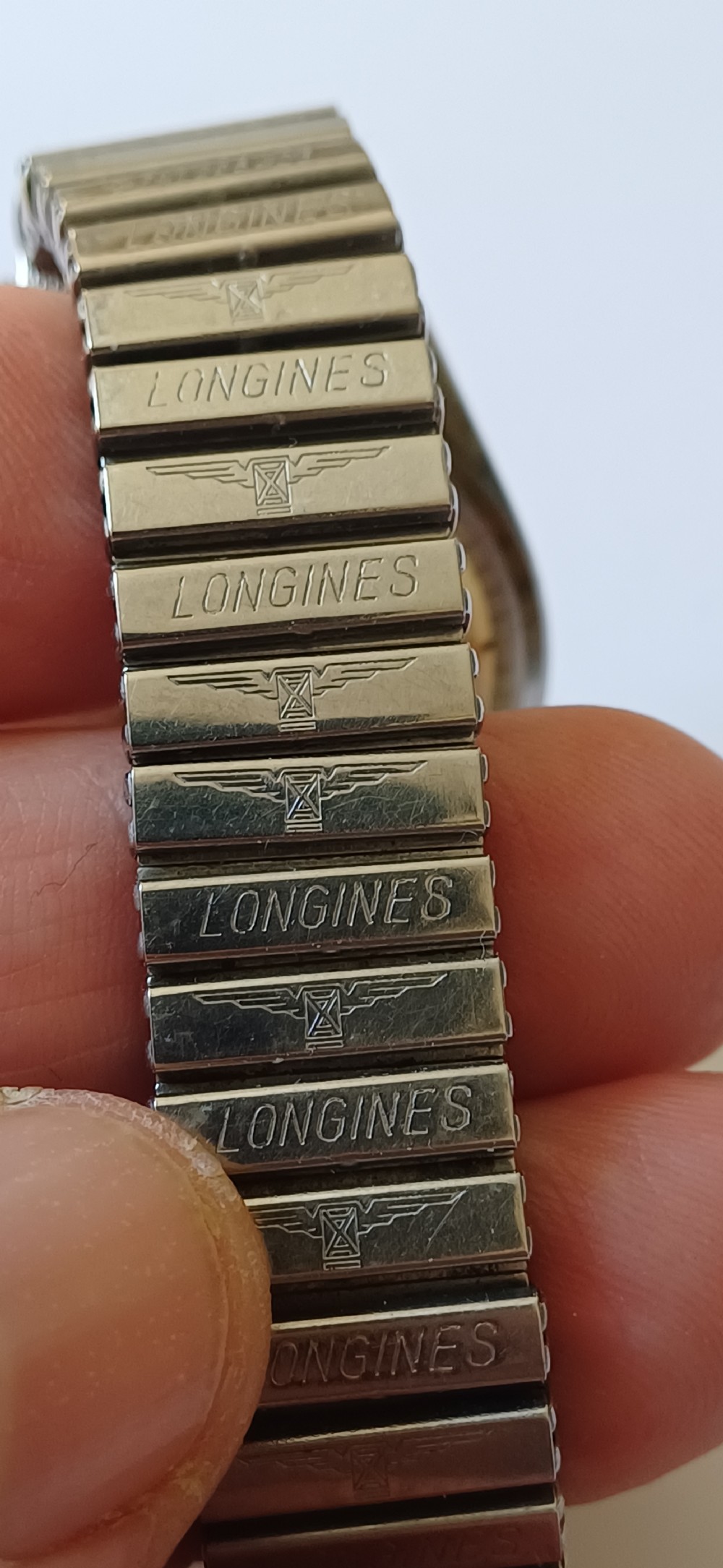 Longines Silver Arrow with date, circa 1959 View V