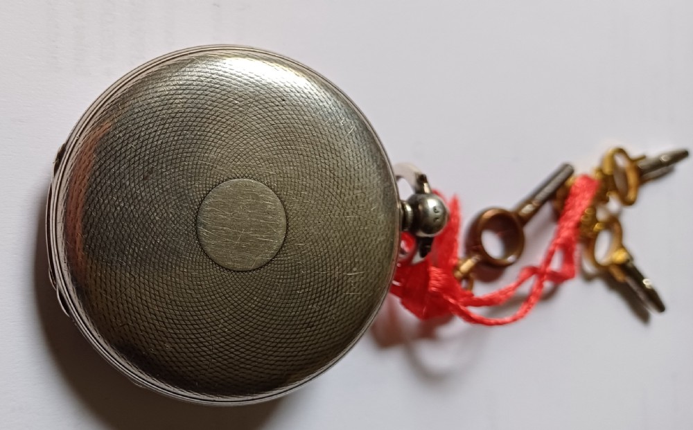 (Reserved IS) Charles Frodsham, 84 Stand London, No 3287, silver pocket watch in full hunter slim case dating circa 1855 View III