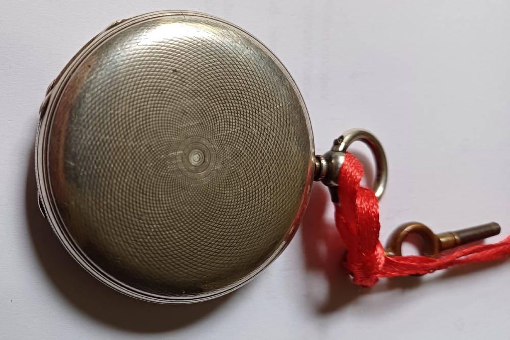 (Reserved IS) Charles Frodsham, 84 Stand London, No 3287, silver pocket watch in full hunter slim case dating circa 1855 View V