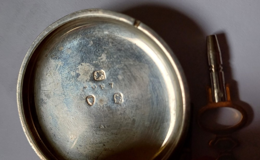 (Reserved IS) Charles Frodsham, 84 Stand London, No 3287, silver pocket watch in full hunter slim case dating circa 1855 View XIII
