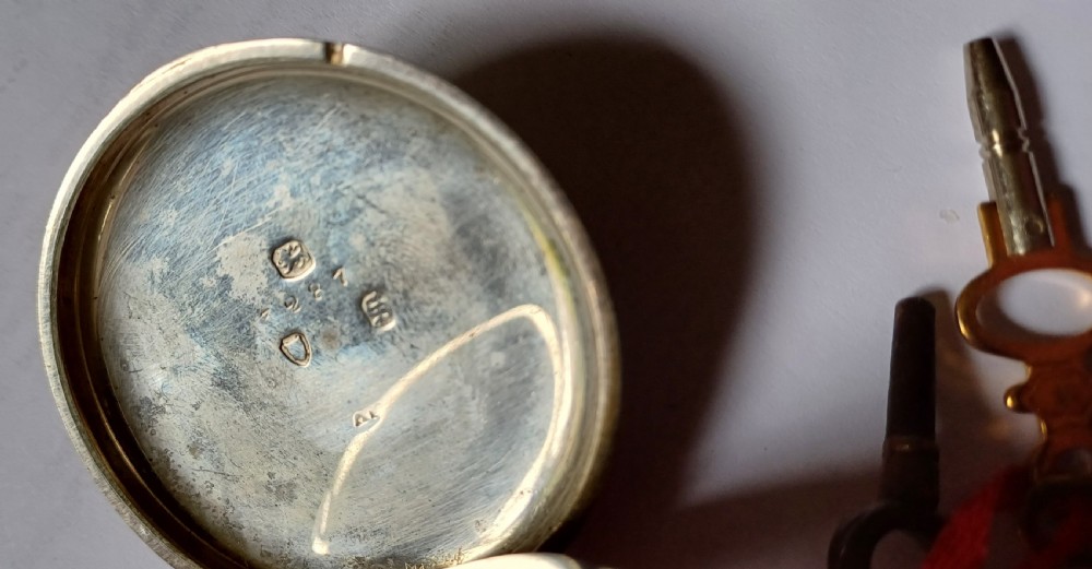(Reserved IS) Charles Frodsham, 84 Stand London, No 3287, silver pocket watch in full hunter slim case dating circa 1855 View XIV