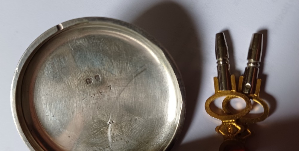 (Reserved IS) Charles Frodsham, 84 Stand London, No 3287, silver pocket watch in full hunter slim case dating circa 1855 View XVII