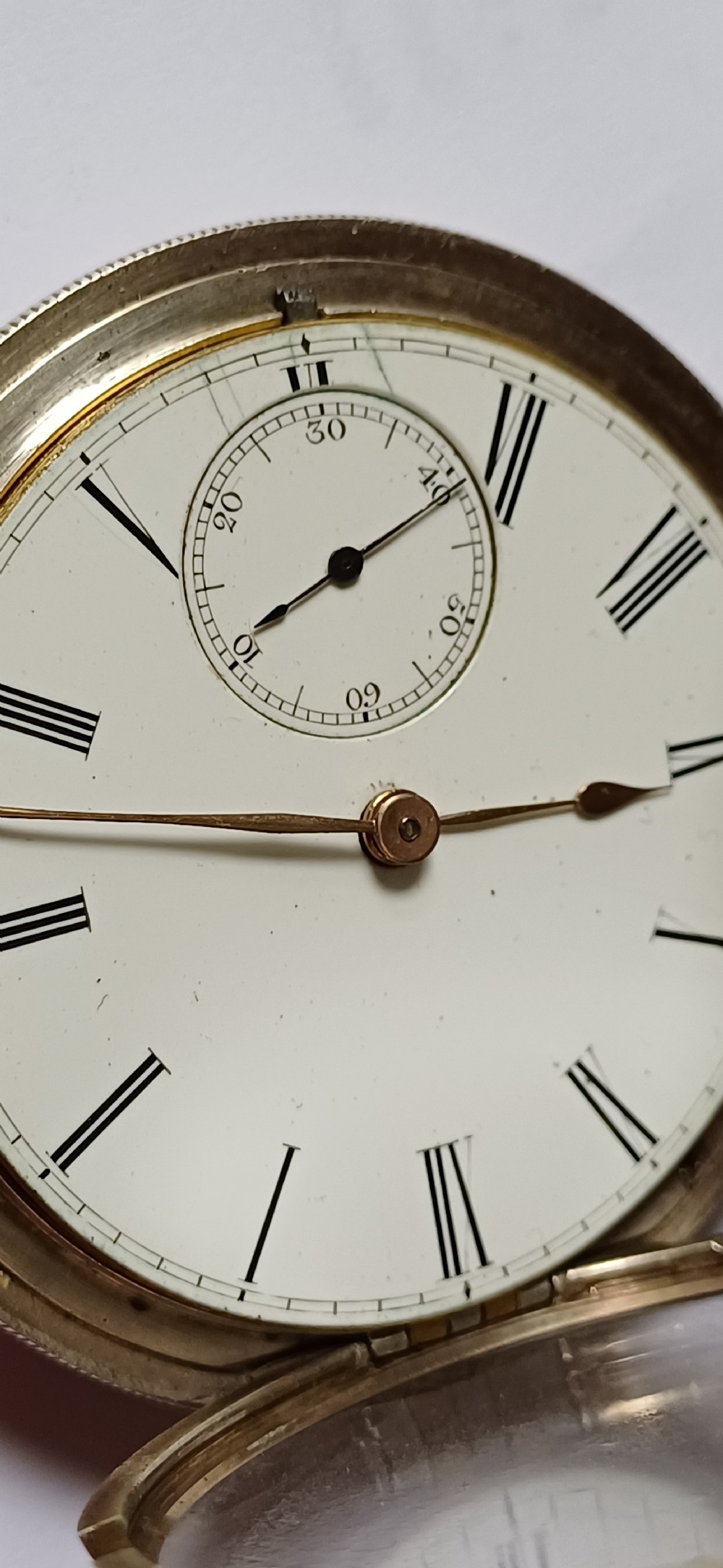 (Reserved IS) Charles Frodsham, 84 Stand London, No 3287, silver pocket watch in full hunter slim case dating circa 1855 View XVIII