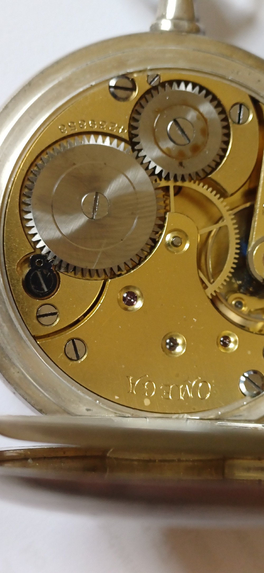 (Reserved PW) A fine pre–WW1 Omega Silver cased pocket watch dating circa 1913 View XV