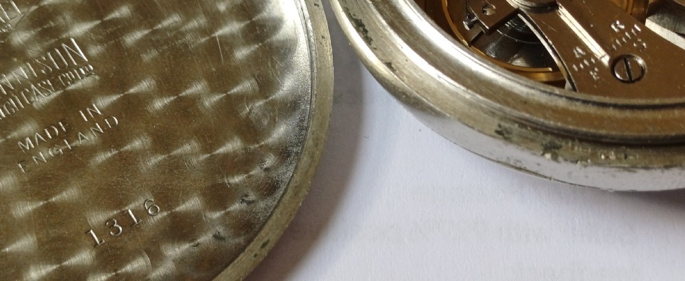 Southern Railway issued Station Master or Guards pocket watch No S.R. 4181, by Recta, dating circa 1935 View XI