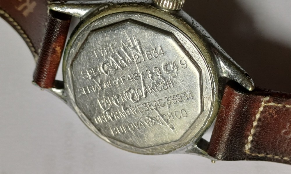 WW2 Bulova RAF issued 6B/234, backup pilots, navigators, or air crews watch, ref 6B/234 A 11194, circa 1943 View IX