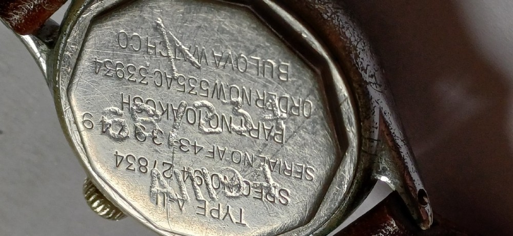 WW2 Bulova RAF issued 6B/234, backup pilots, navigators, or air crews watch, ref 6B/234 A 11194, circa 1943 View XIII