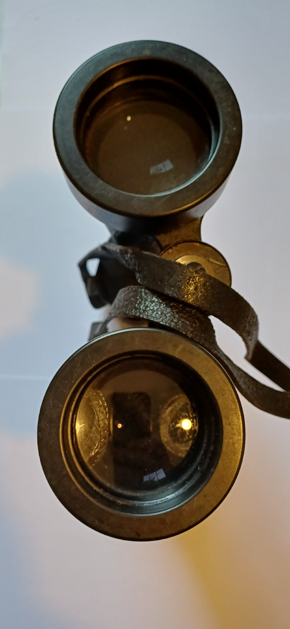 WW2 British Royal Navy Barr & Stroud Binoculars with Original Case, c.1940 View V