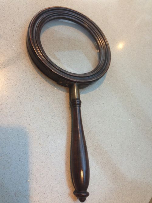 A 19th Century Viewing Glass
