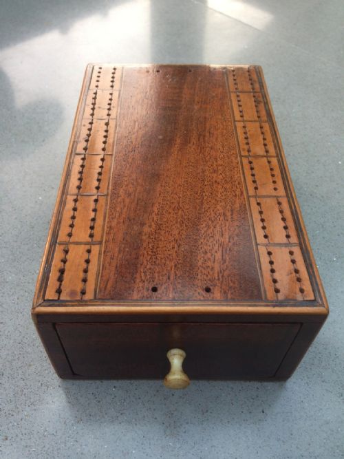 A Fine Georgian Cribbage Board