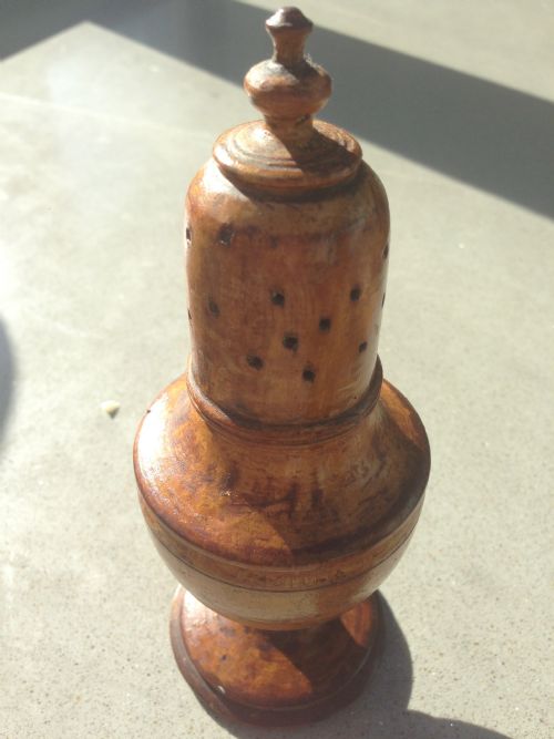 An Antique  Spice Muffineer