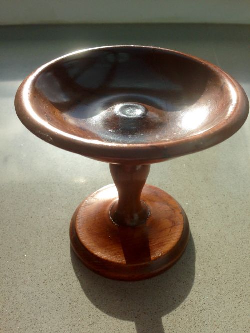A 19th Century Boxwood Tazza