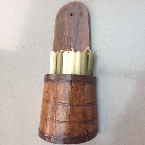 An Antique Wall Pocket