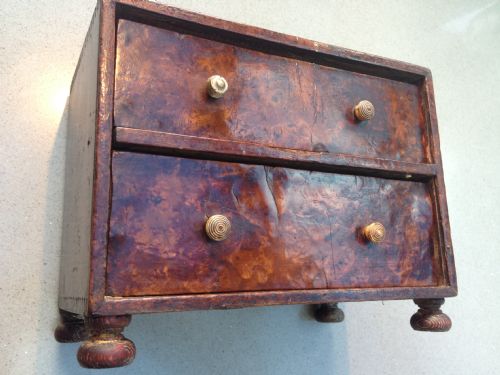 A 19th Century  Mini Nest of Drawers