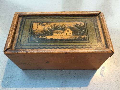 A 19th Century Tunbridgeware Cotton Reel Box