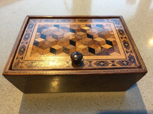 A 19th Century Tunbridgeware Box