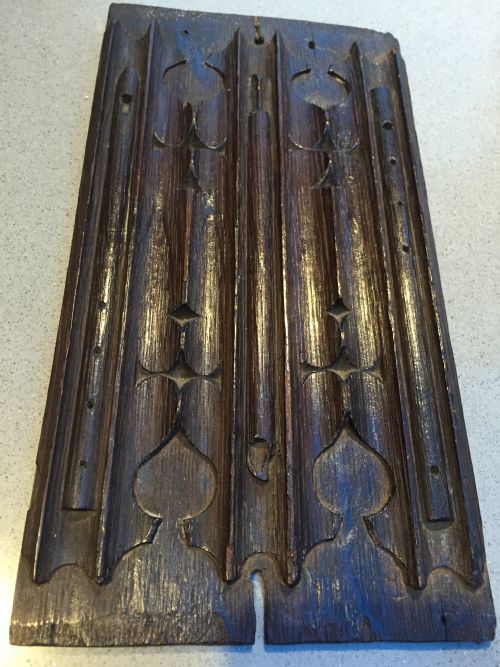 A 16th Century Musical Oak Carving