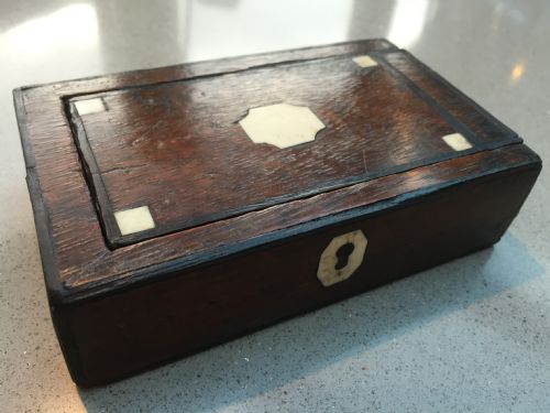 A Fabulous Early 19th Century Bone Inlaid Box