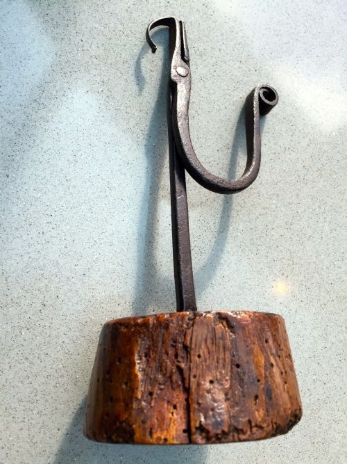 A Late 18th Century Rushlight Surrey/sussex Region