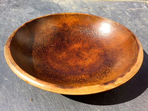 A 19th Century Sycamore Dairy Bowl