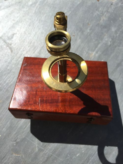 An Antique Pocket Microscope