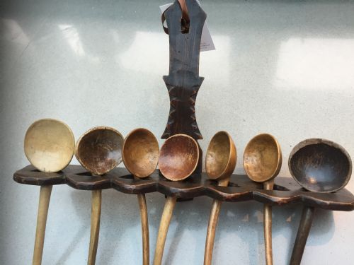 An Early 19th Century Antique Spoon Rack