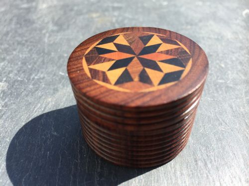 An Antique Tunbridgeware Counter Box