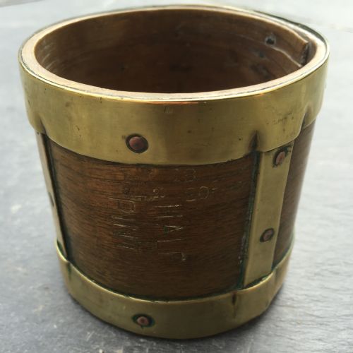 A 19th Century Half Pint Measure