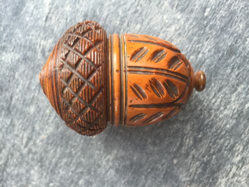 A Georgian Coquilla Nutmeg Grater