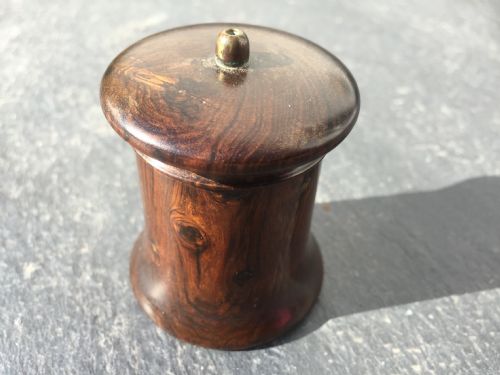 A 19th Century Lignum Vitae ''Go to Bed'