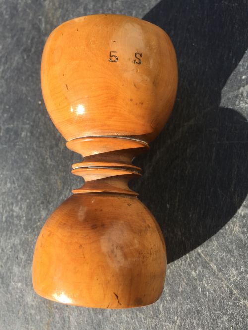 fig 1. Antique apothecary double measurer x4