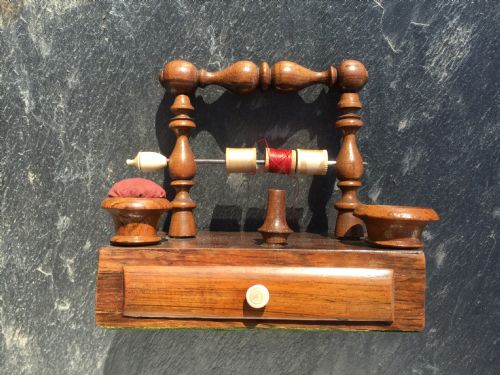 Early 19th Century Rosewood Sewing Companion Stand
