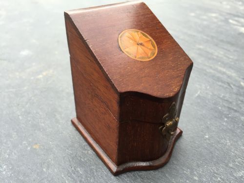 An Unusual Edwardian Needle Case Box