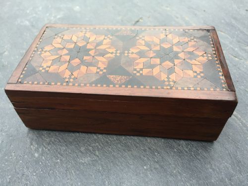 A 19th Century Tunbridge Ware Box