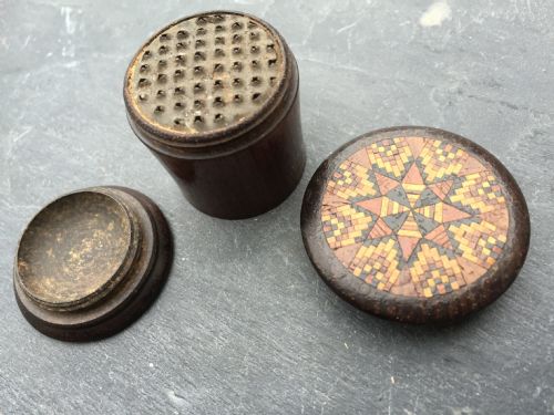 Antique Tunbridge Ware Nutmeg Grater