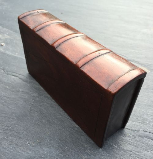 An Antique Mahogany Book Box