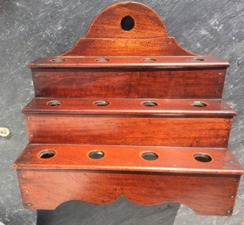 An Antique Welsh Stepped Spoon Rack