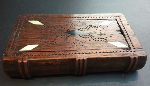 An Antique English Book Box