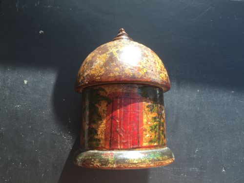 A Tunbridge Ware Style Cottage/house Money Box