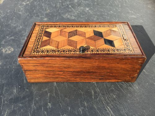 An Antique Tunbridge Ware Box