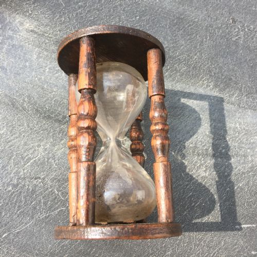 fig 2. Antique Sand Glass Timer