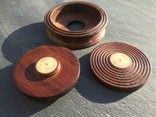 Antique Puzzle Snuff Box