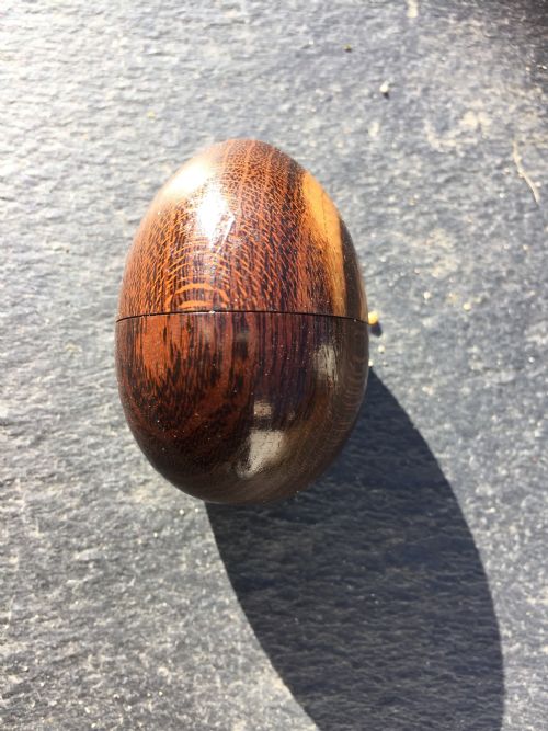 Antique Egg Shaped Nutmeg Grater