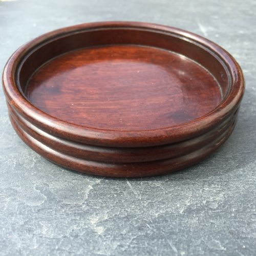 An Antique Wine Coaster