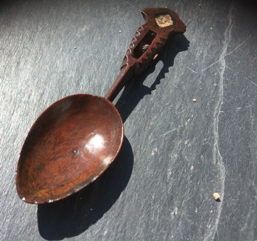 Antique Welsh Lovespoon