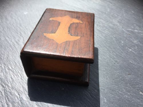 Antique Snuff Book Box