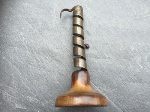 An 18th Century Spiral Candlestick