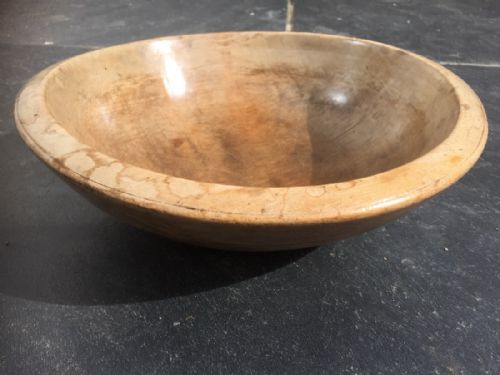 Antique Treen Sycamore Bowl