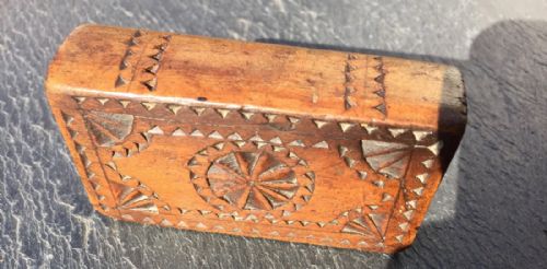 A Very Nice Early 19th Century Mahogany Snuff Box in the Form of a Book
